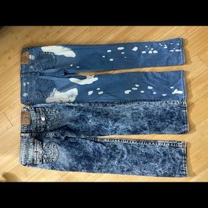 Boys size 10 true religion jeans